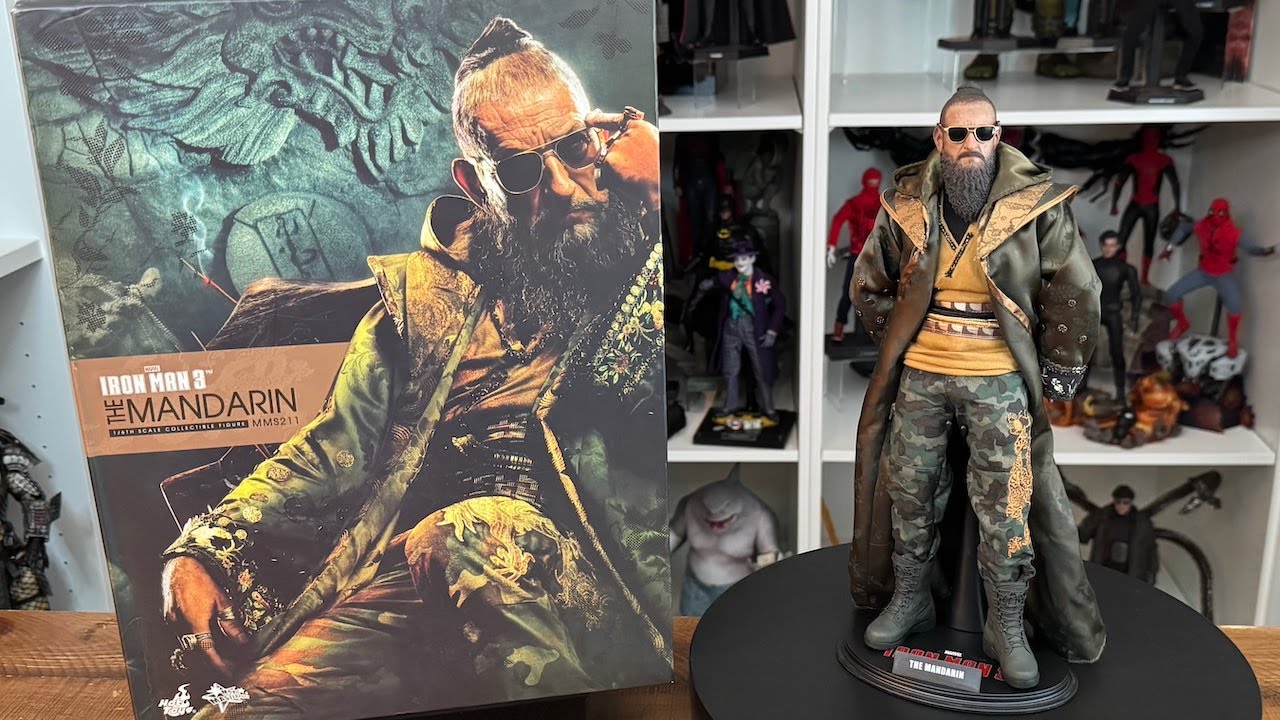 HOT TOYS THE MANDARIN FROM IRON MAN 3 MARVEL 1/6th SCALE COLLECTIBLE FIGURE UNBOXING & REVIEW