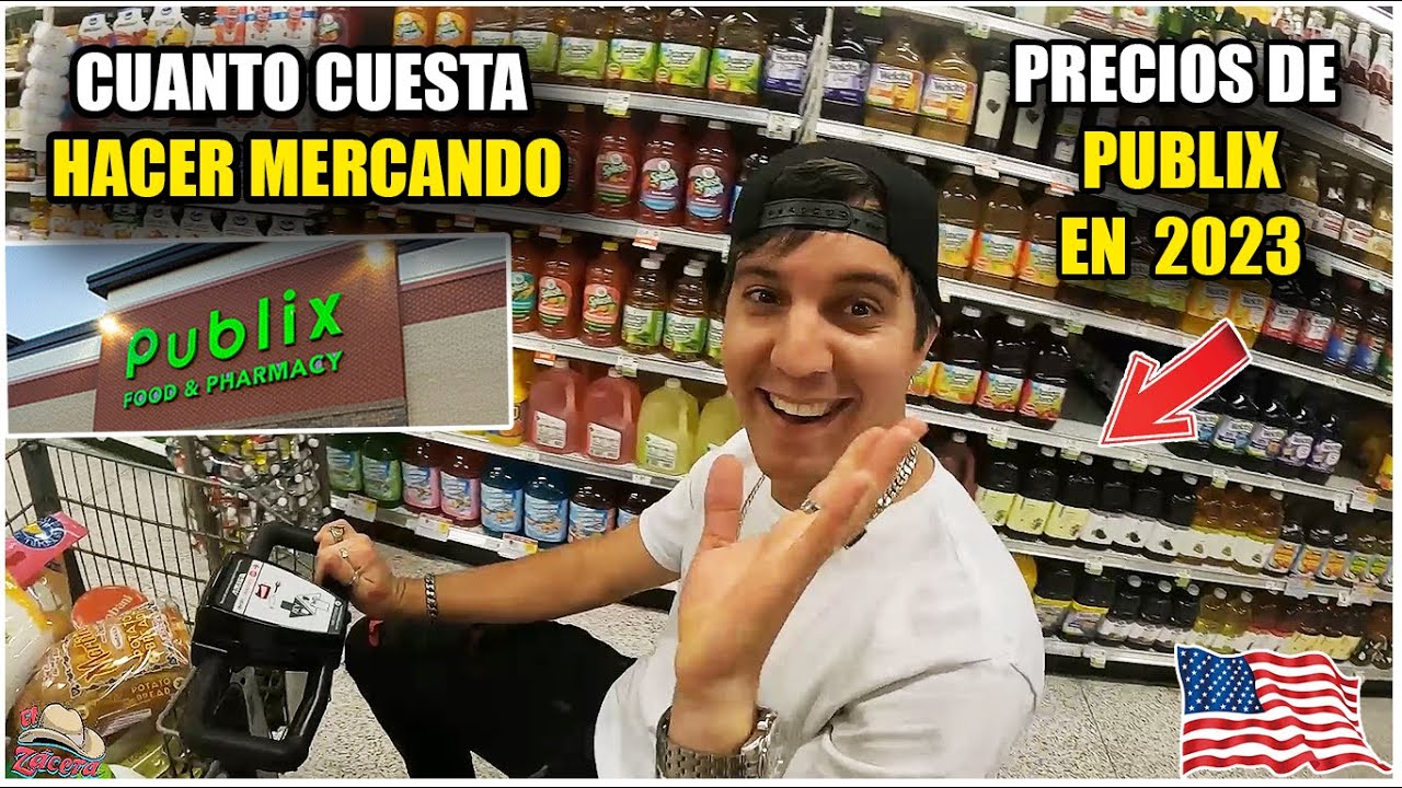 ASÍ ES COMPRAR en PUBLIX en 2023. Cuanto cuesta hacer mercado en Estados Unidos? Comparando Precios.