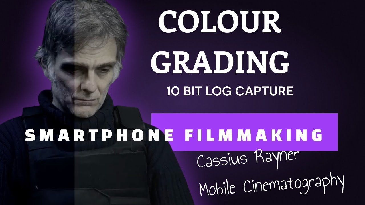 Colour grading using FiLMiC Pro 10 bit log capture and V3 LUT