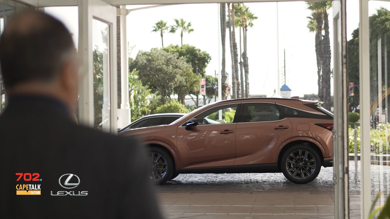 Bruce Whitfield experiences the luxury of the new Lexus RX 350 F Sport
