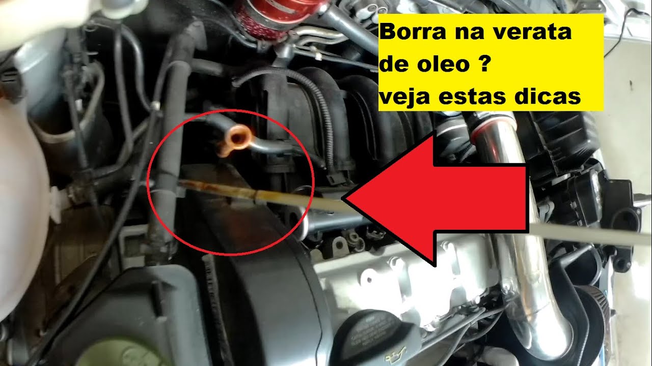 Borra na vareta de óleo Voyage g5 e derivados