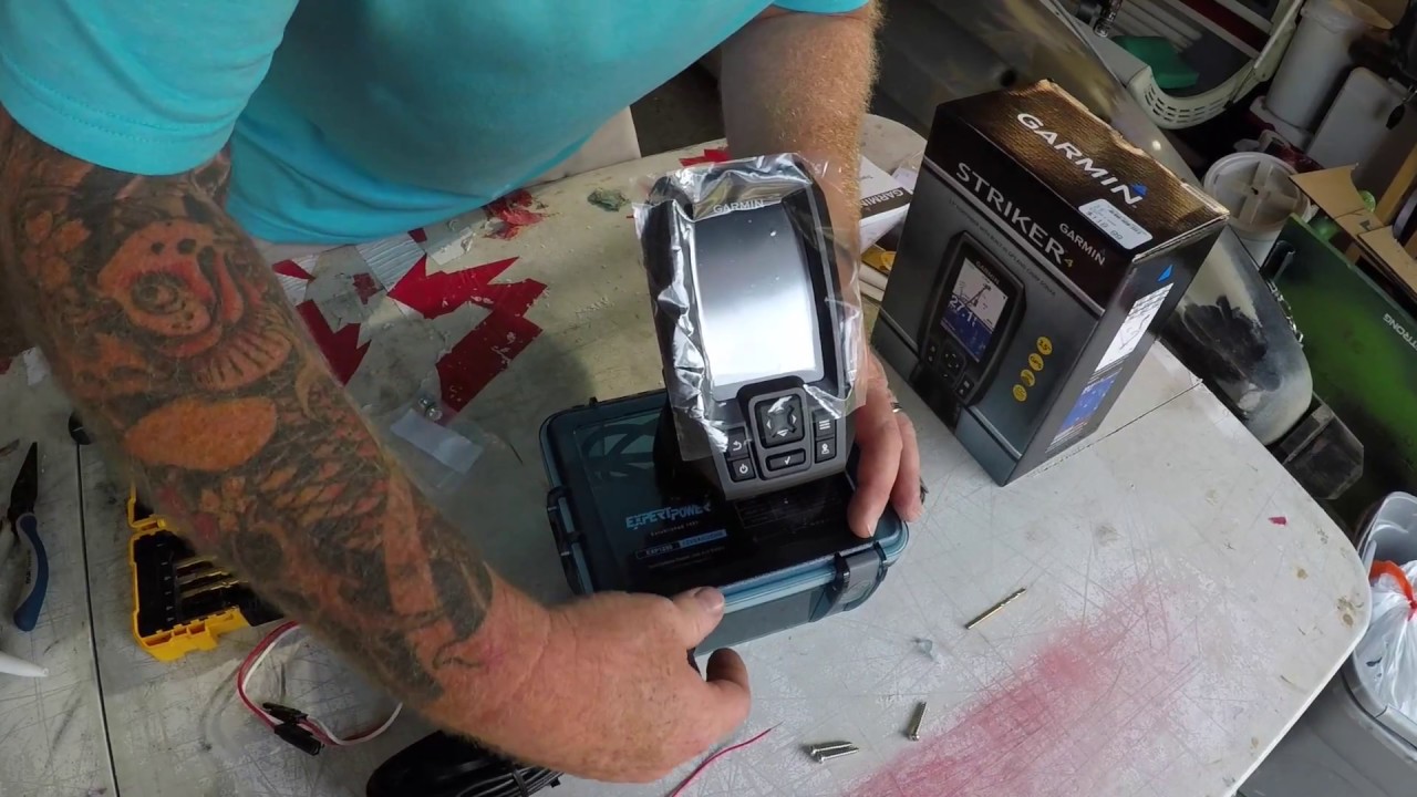 How to mount a Fishfinder on a Jackson Big Tuna with no holes in the kayak!!