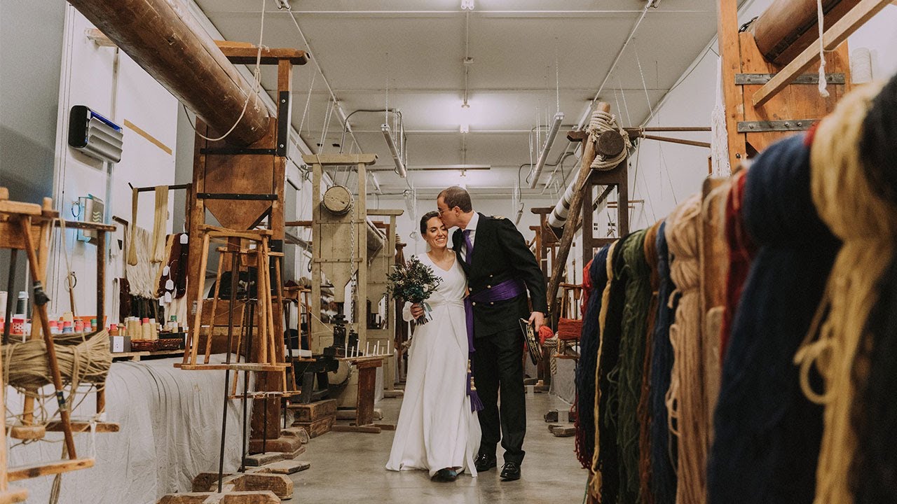 Boda en Real Fabrica de Tapices de Madrid