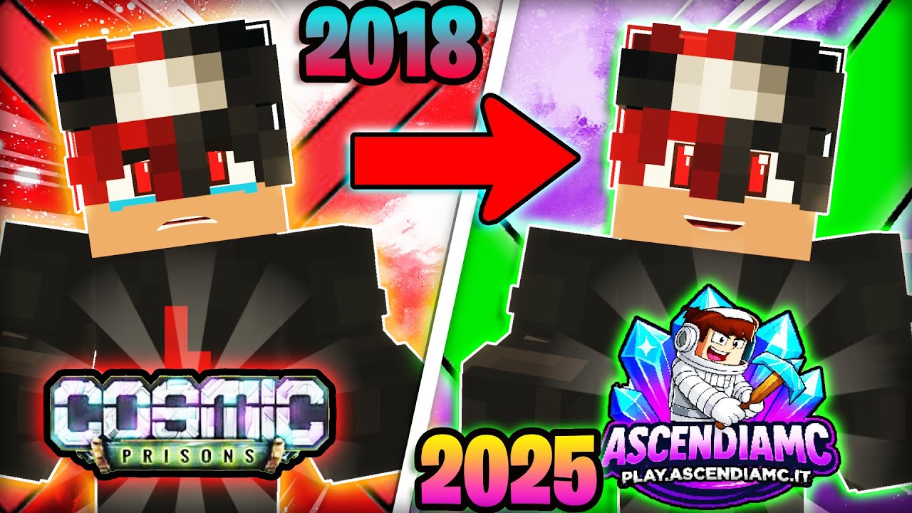 DOPO 8 ANNI RIAPRE COSMIC PRISON | il SERVER PRISON più GRANDE di MINECRAFT!