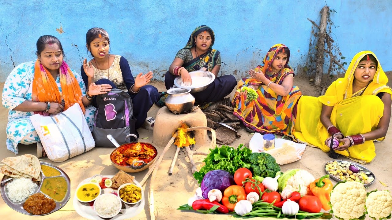 भुकड़ फुवा सास खाने के लिए देखिये बार - बार अपने भतिज प्तोह के यहा कैसे आती हैं #kiransinghcomedy 
