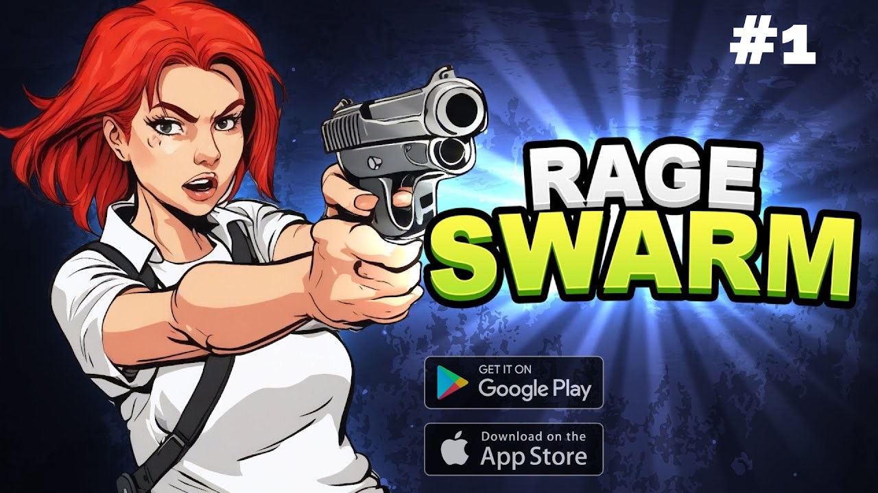 Rage Swarm - Walkthrough Gameplay Part 1 Tutorial (iOS, Android)