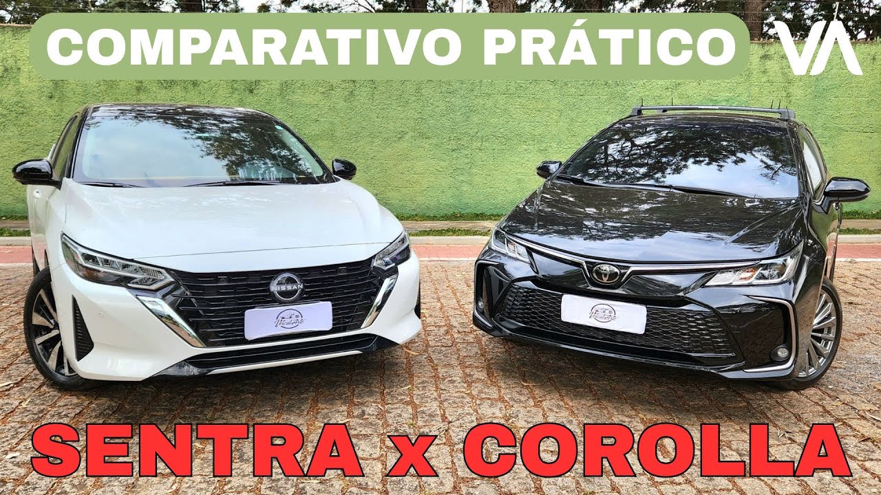 Sentra x Corolla: Quem leva a melhor? Comparativo entre os sedãs da Nissan e Toyota - VeiculARTE