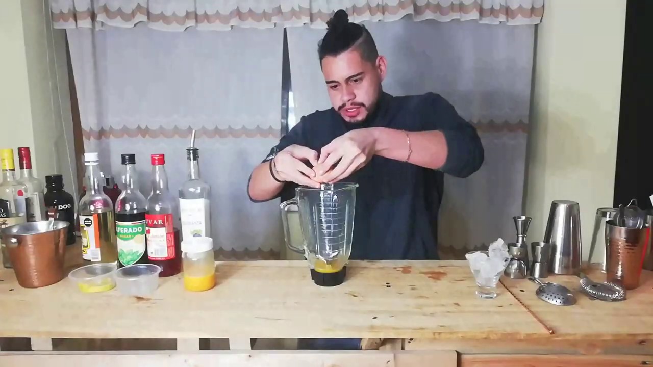 Cocktail con pisco... LINDA ÑUSTA.... FIN DE LA SERIE COCTELES CON PISCO