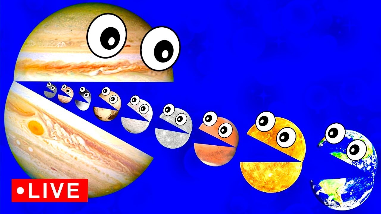 Learn Planets for Baby 🪐🌎🔴 | Learn Planets Mercury Venus Earth Mars Jupiter Saturn Uranus Neptune