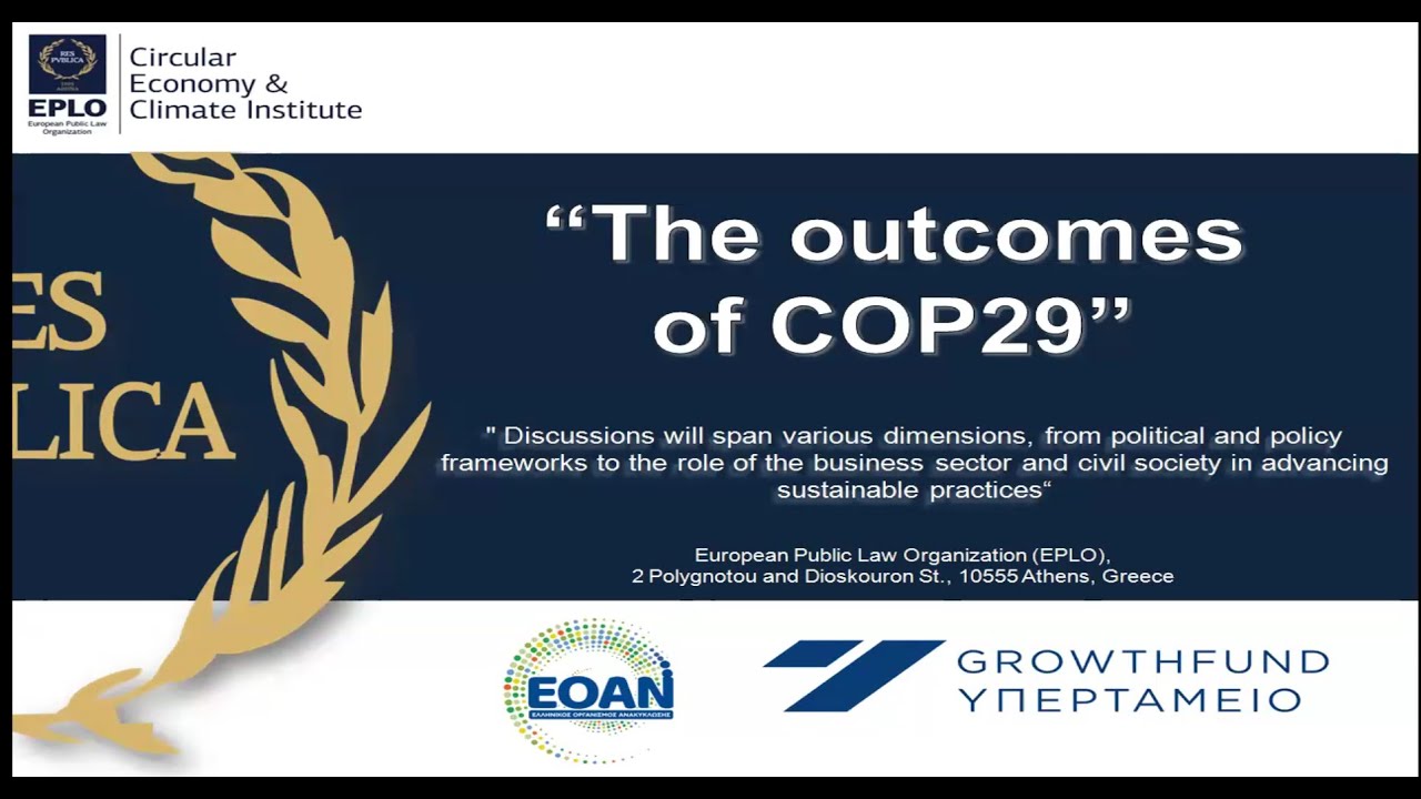 Circular Economy and Climate Institution event on 