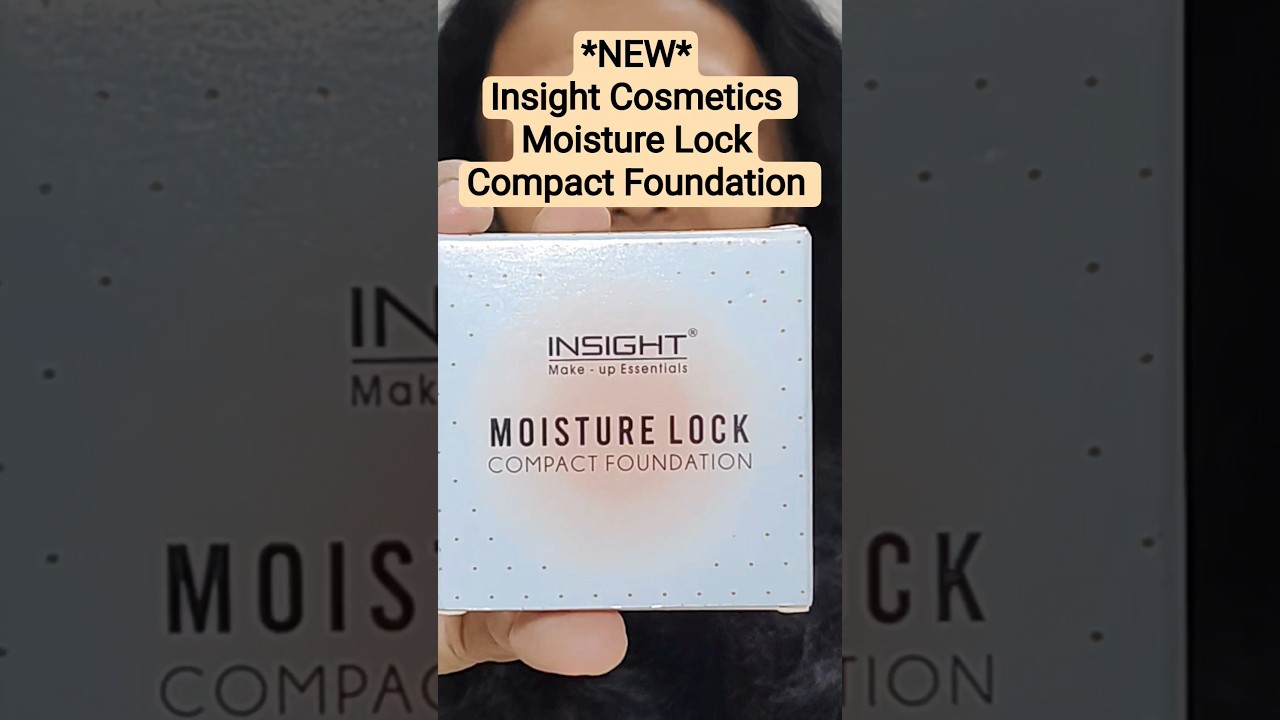 *NEW*Insight Cosmetics Moisture Lock Compact Foundation #warmcaramel #affordablemakeup #beauty