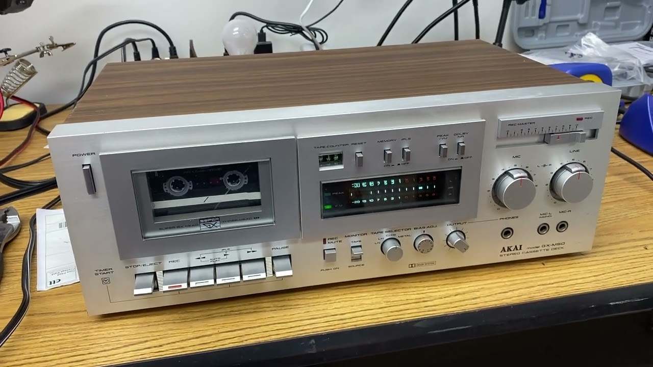 Akai GX-M50 Three Head Cassette Deck
