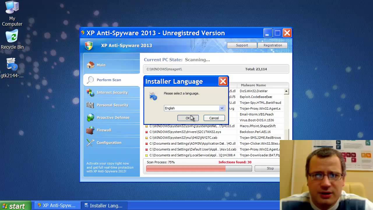 XP Anti-Spyware 2013 virus removal tool