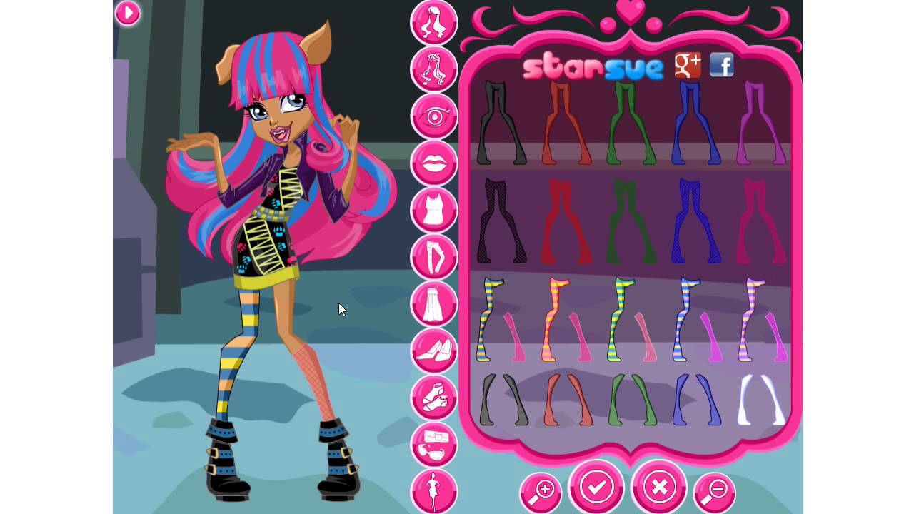 Creepateria Howleen Dress Up Game First Look!