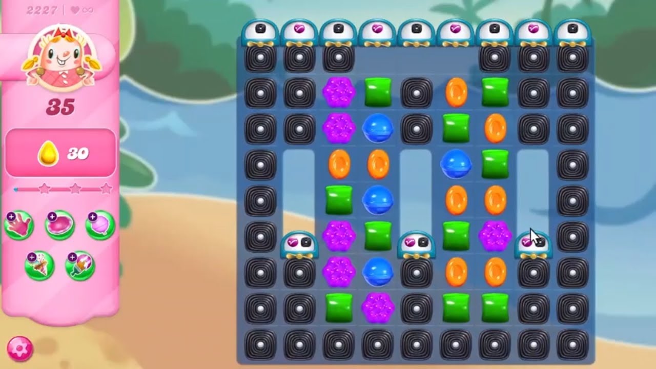 Candy Crush Saga LEVEL 2227 NO BOOSTERS (new)