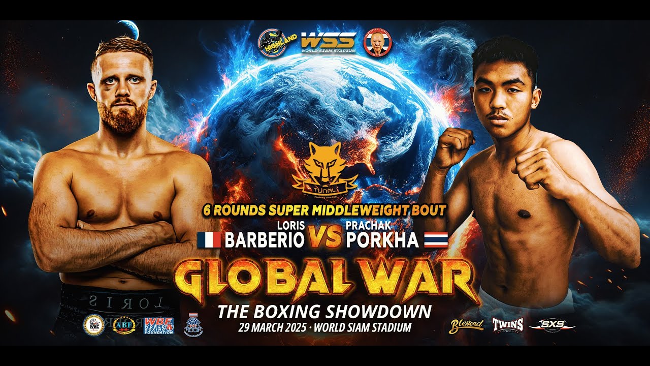 Louis Barberio 🇫🇷 VS Prachak Porkha 🇹🇭 | March 29, 2025