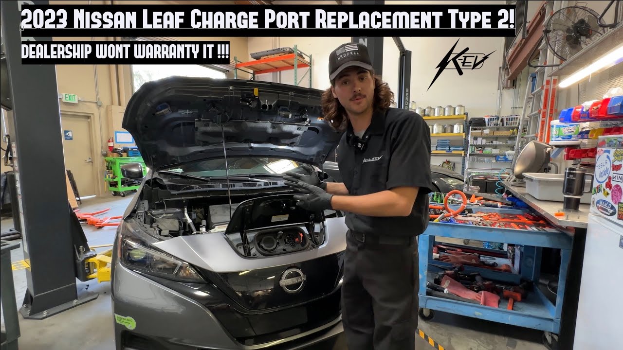 2023 Nissan Leaf Charge Port Replacement