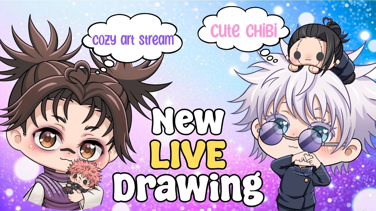 MORE Art Catch Up and Hang Out 🌸 SUPER CHILL Drawing Stream