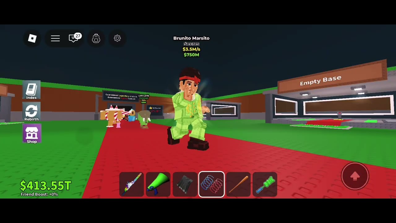 Получил 2 La grade В обнове в Steal a brainrot #Roblox #Umar