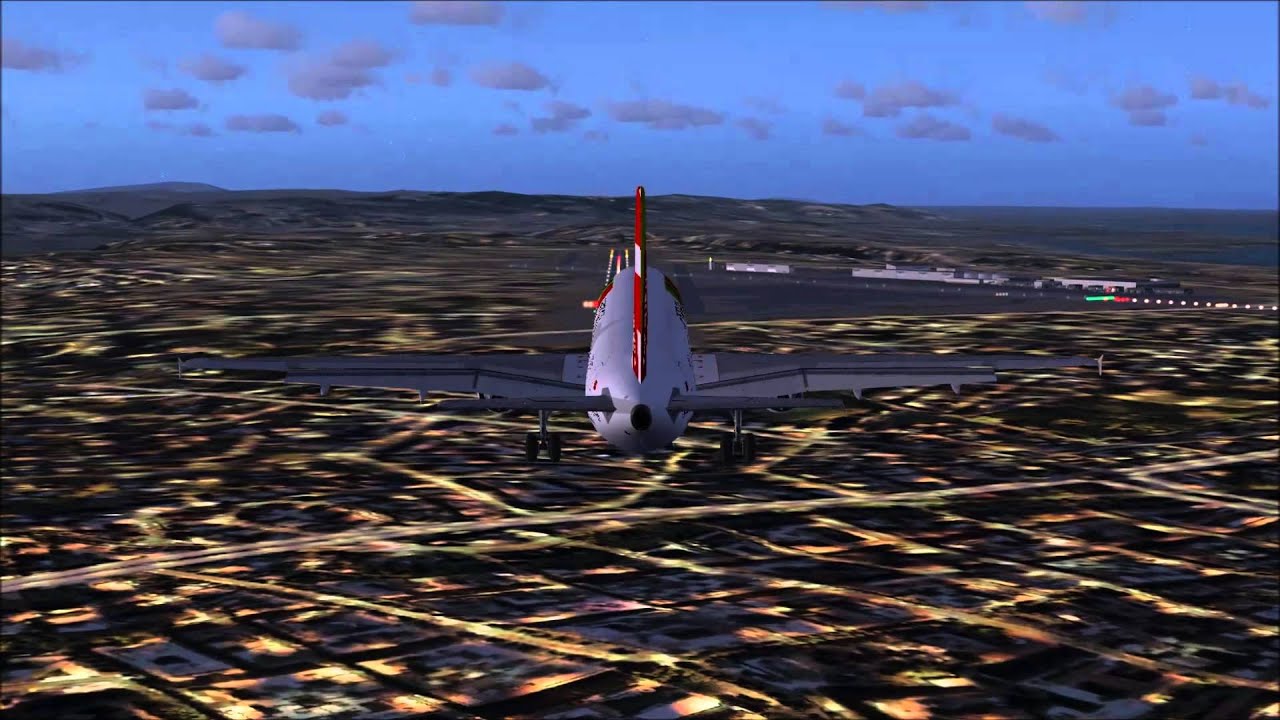 TAP Portugal fsx Flight Gatwick-Lisbon Portela Airport