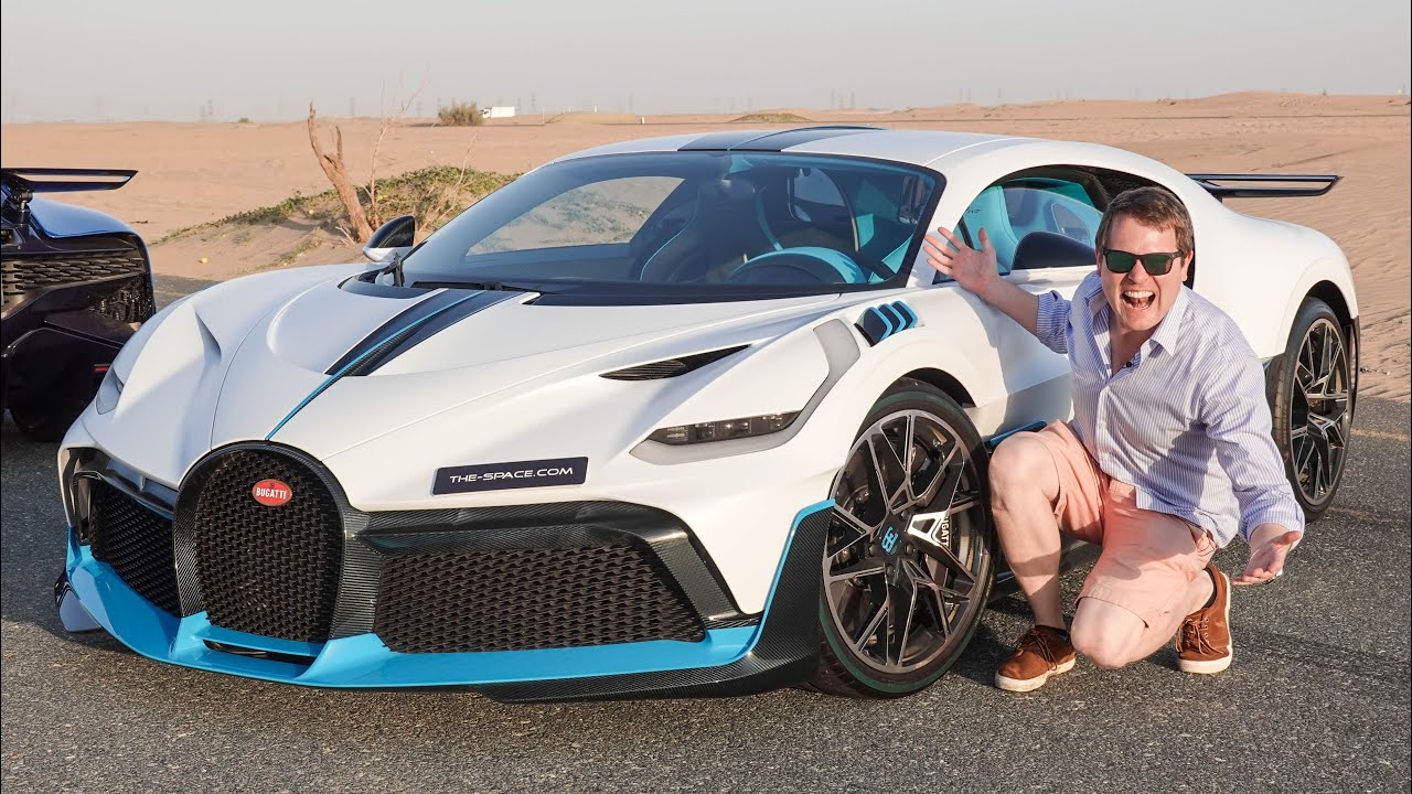 My FIRST DRIVE in the BUGATTI DIVO! Double Divos in the Desert