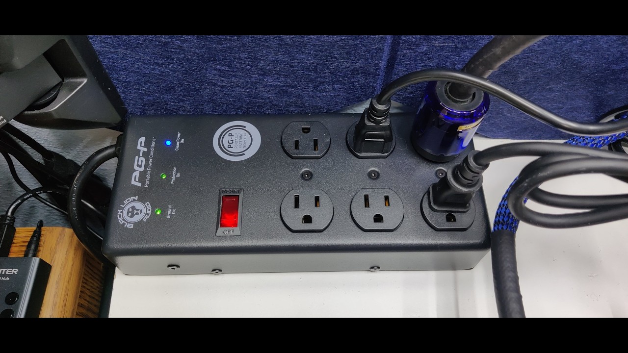 Black Lion Audio PG-P Portable Power Conditioner and Surge Protector Review and Test