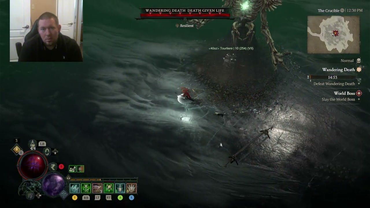 The Level 10 done more damage than me