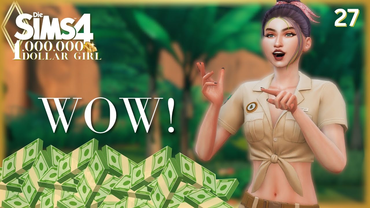 Die Millionen liegt im Dschungel | Die Sims4 Part 27 Million Dollar Girl | insanedra