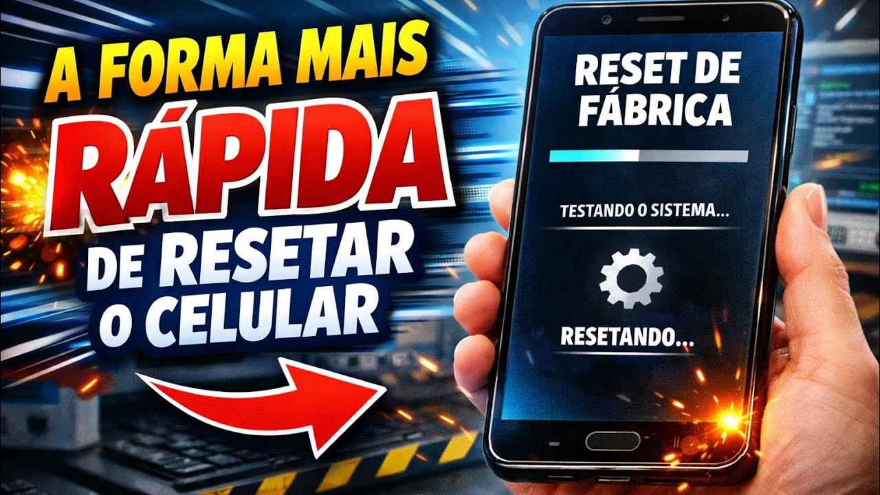 RESETAR O CELULAR DE FABRICA DA FORMA MAIS RÁPIDA E SEM CÓDIGOS 