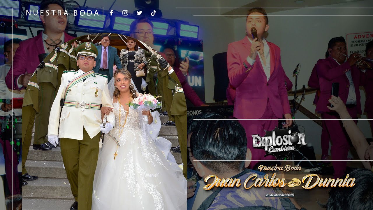 Explosión Cumbiera en vivo - Boda de Juan Carlos & Dunnia - 26.04.25 - Telemax Audiovisual