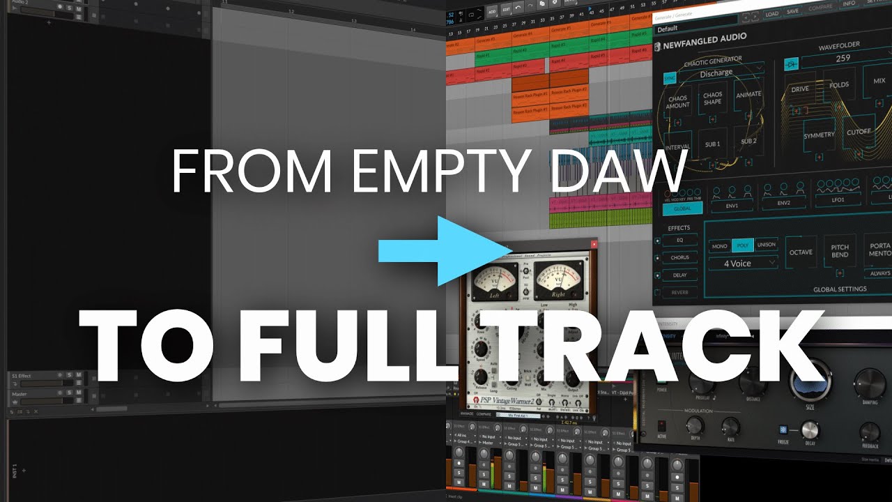 From EMPTY DAW To Full Track 😩