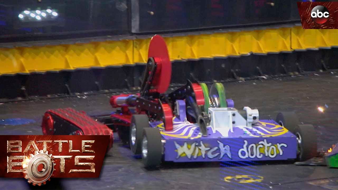 Witch Doctor vs. Red Devil - BattleBots