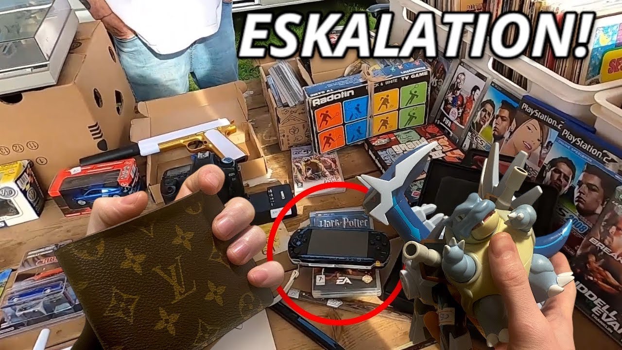 ESKALATION 🤑 AUF GRÖSSTEM FLOHMARKT HOLLANDS (🔴 Live)