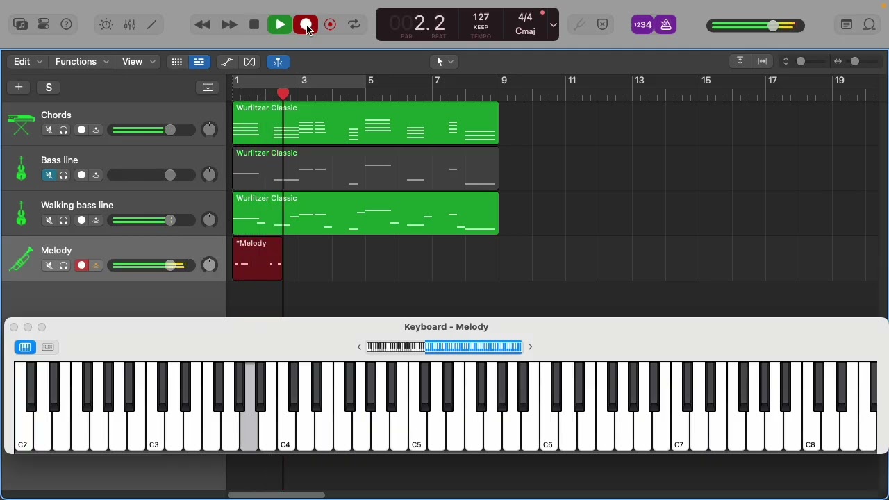 EJ  Step 5  - Pentatonic melody