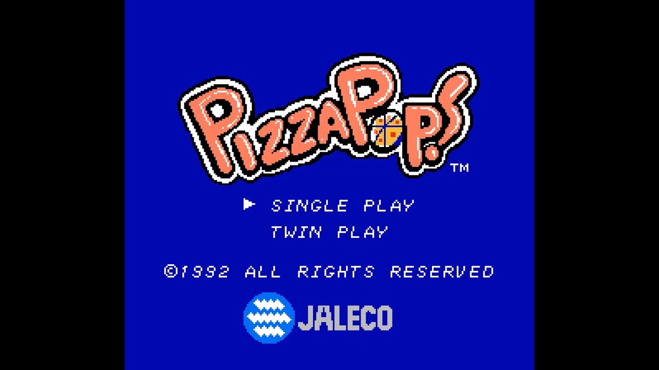 NES Longplay [1025] Pizza Pop! (JP) (Fan Translation)