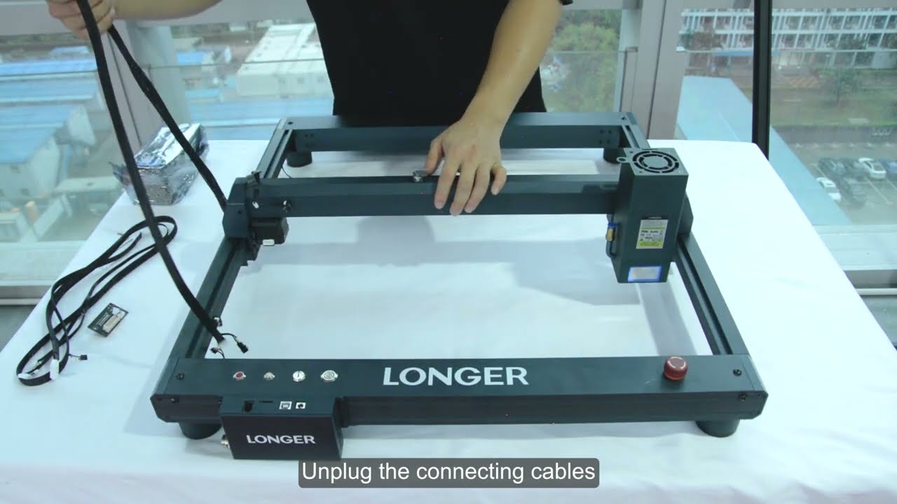 LONGER Laser B1 40W laser module installation video tutorial