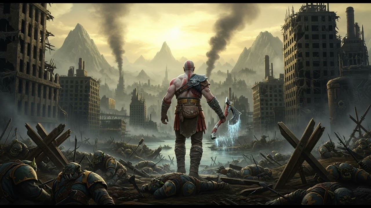 What If Kratos Landed In WarHammer 40K