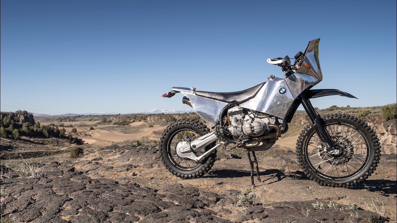 Gregor Halenda's Custom BMW R100GS Dirtbike