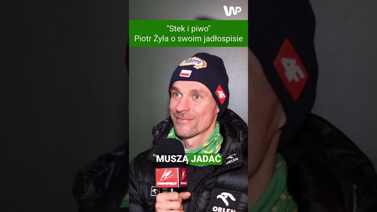 Niepodrabialny jest Piotr Żyła. 39-latek o tym, co je w Lahti #polska #skokinarciarskie #stoch