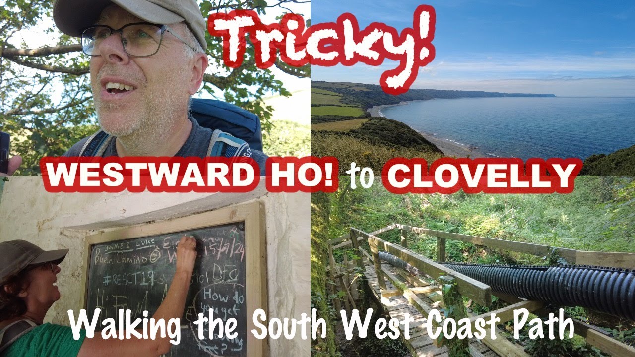 TRICKY Hike from WESTWARD HO! to CLOVELLY on the South West Coast Path