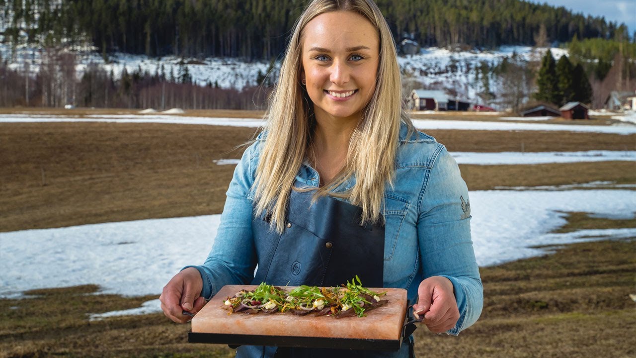 Trerätters på grillen med Emilia Nilsson - Bagaren och Kocken