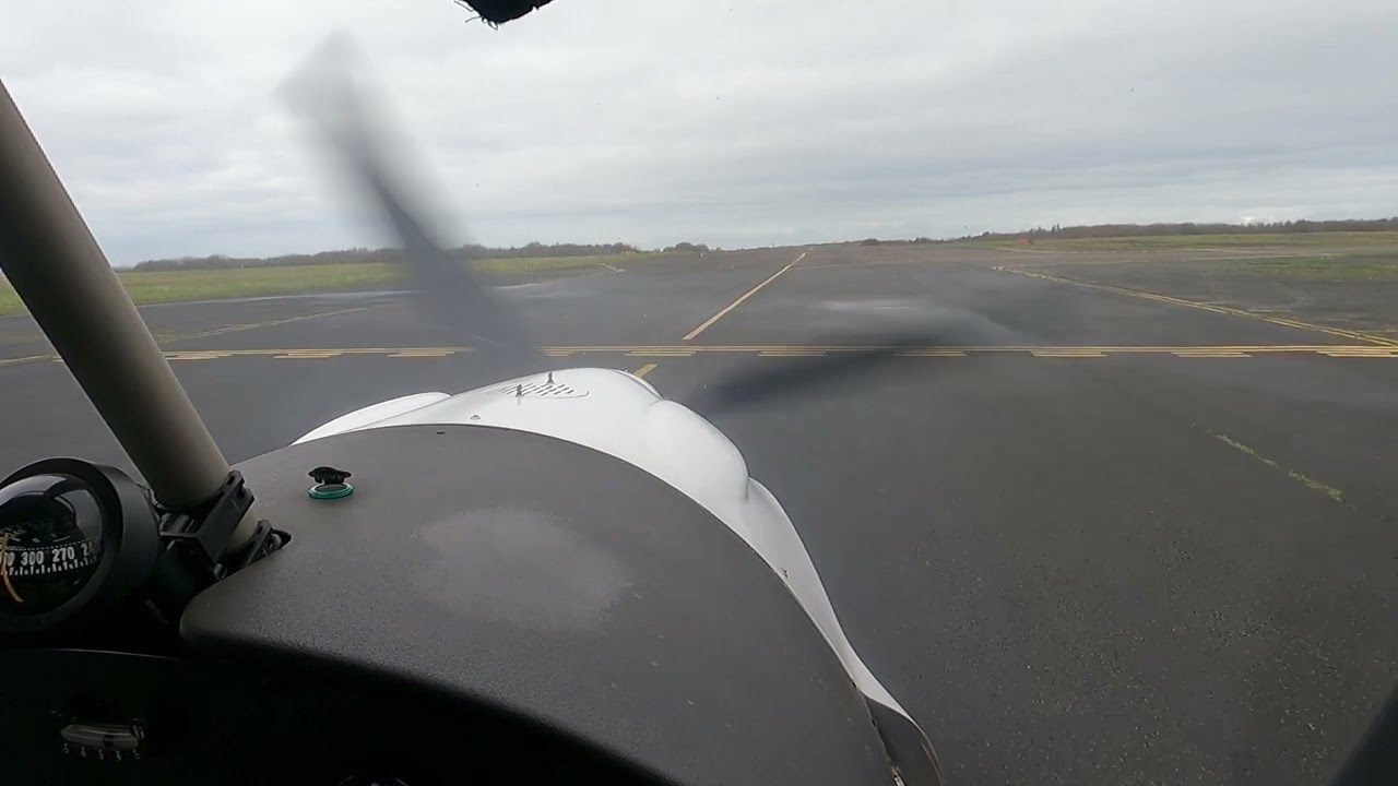 Engine failure demonstration part 6 of flight circuit training