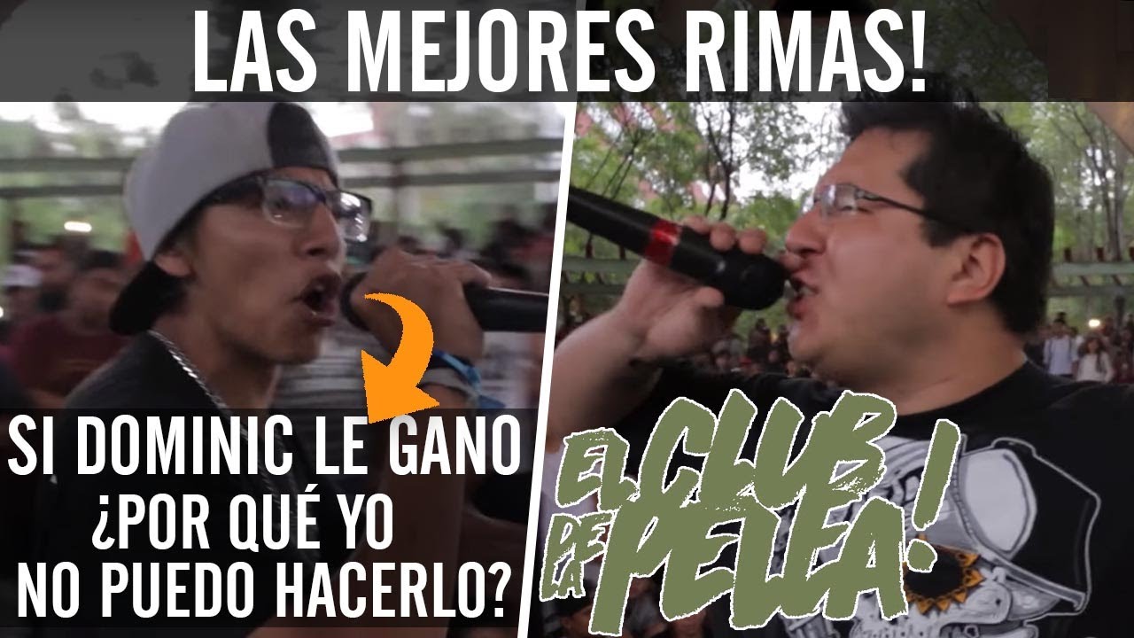 Las MEJORES RIMAS de EL CLUB DE LA PELEA! GRAN NIVEL MEXICANO! | Fecha 2 - 2017