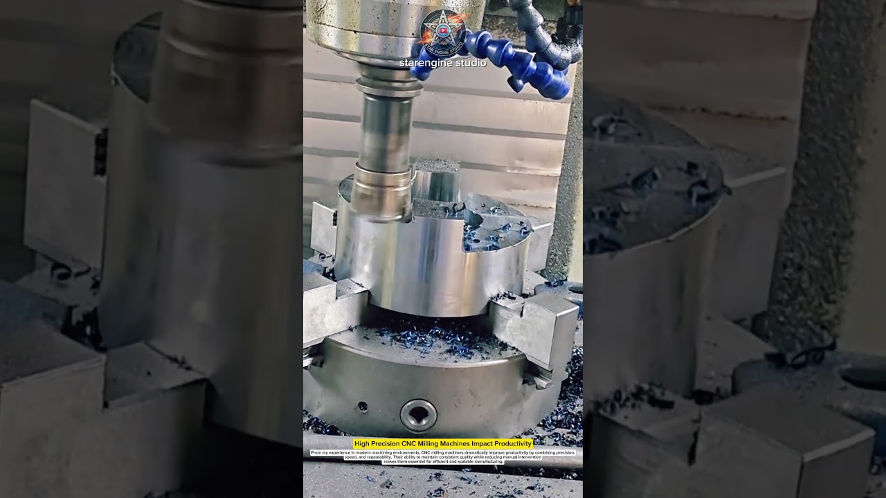 High Precision CNC Milling Machines Impact Productivity 