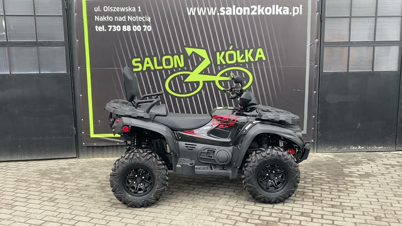 Quad 1000CC TGB Blade 1000 LT 4x4 - uruchomienie i jazda testowa #salon2kolka