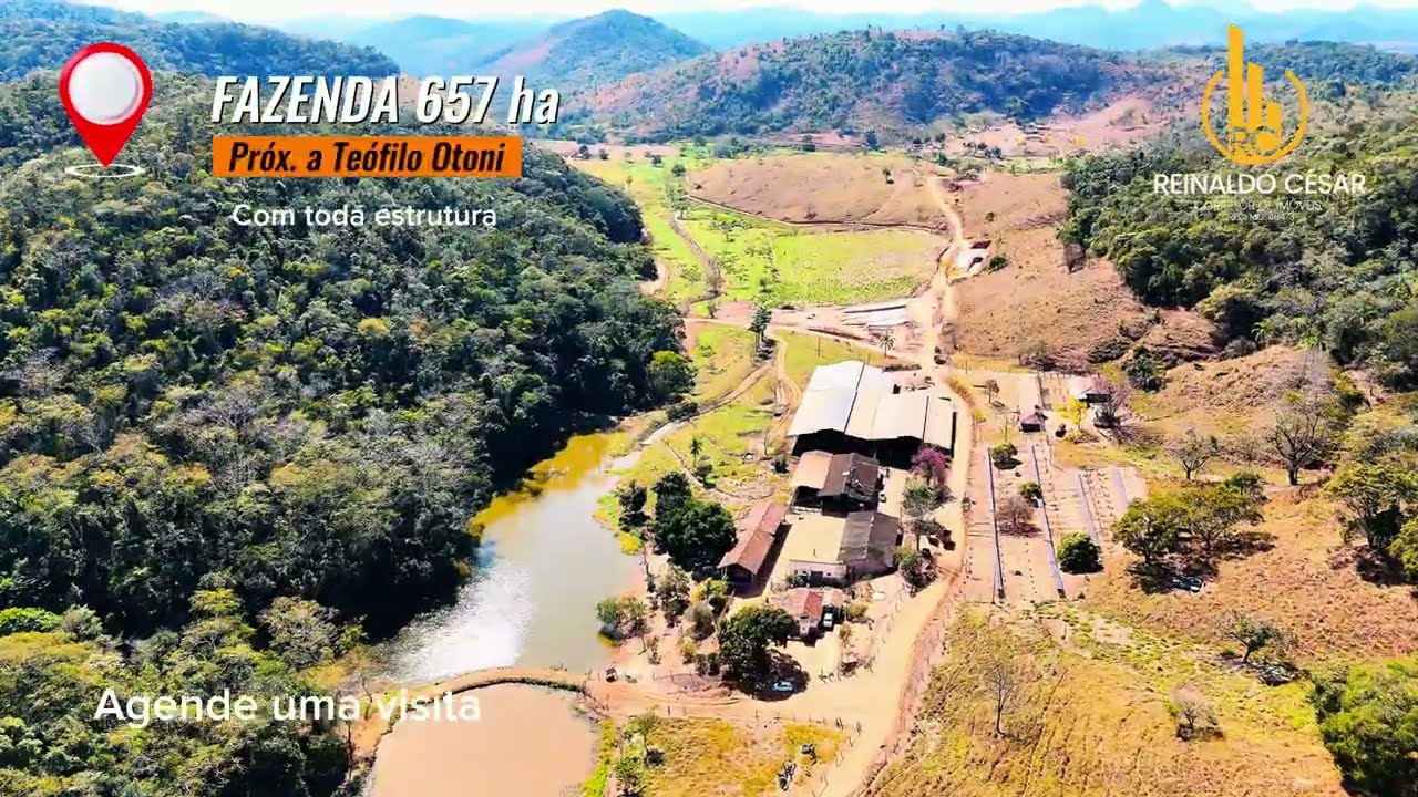 FAZENDA 657 HECTARES | ALTA LUCRATIVIDADE | PRÓXIMO A TEÓFILO OTONI-MG