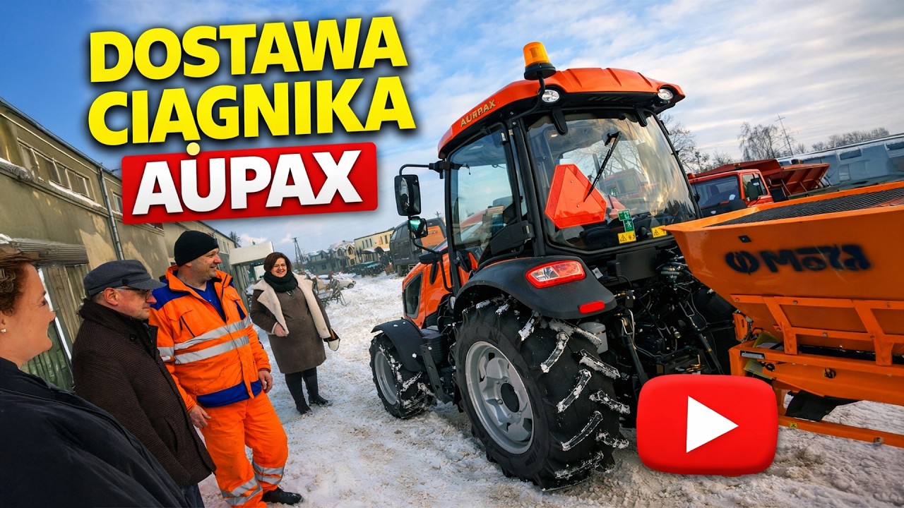 AUPAX 3055 PRZYJECHAŁ W IDEALNYM MOMENCIE!