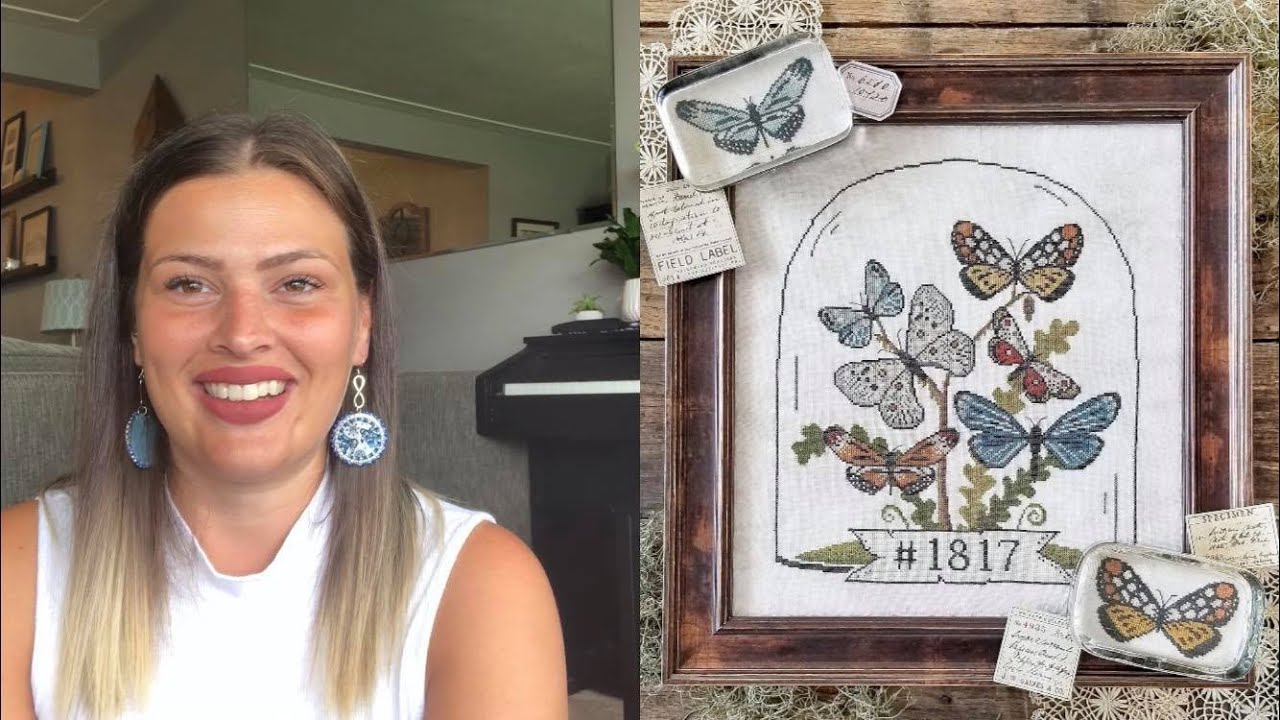 FlossTube #32 - I'm back!!! WITH AN FO, WIPS, HAUL, STITCH KINDNESS, THE WORKS STITCHUATION NORMAL