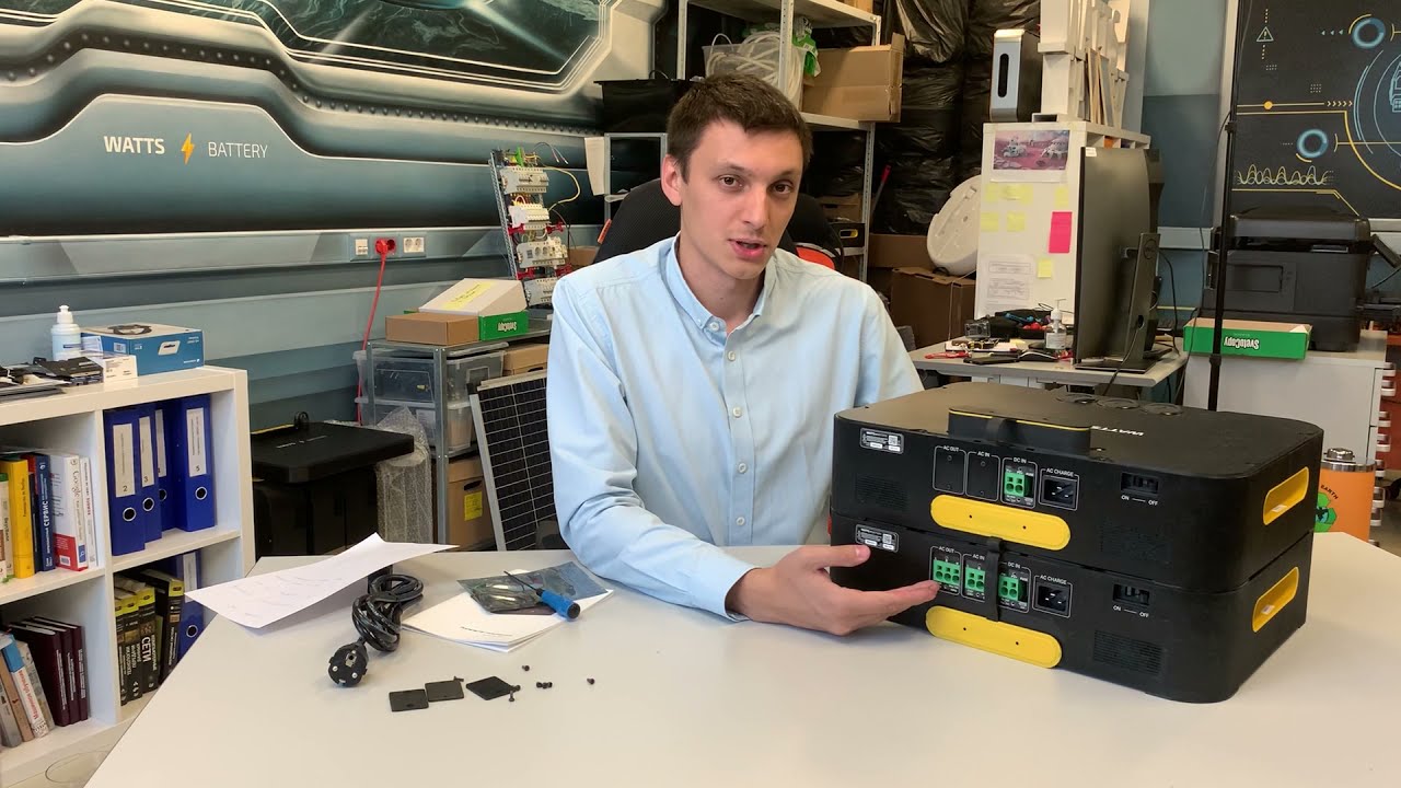 Новая распаковка системы Watts Battery // Прямо с завода