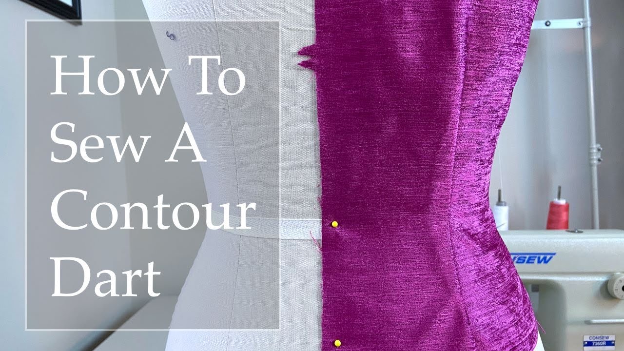 How To Sew Contour (Double-Pointed) Darts